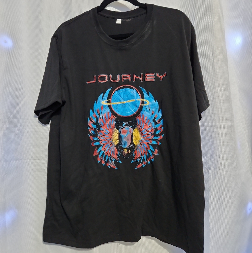 Journey Graphic Black Short Sleeve Tee